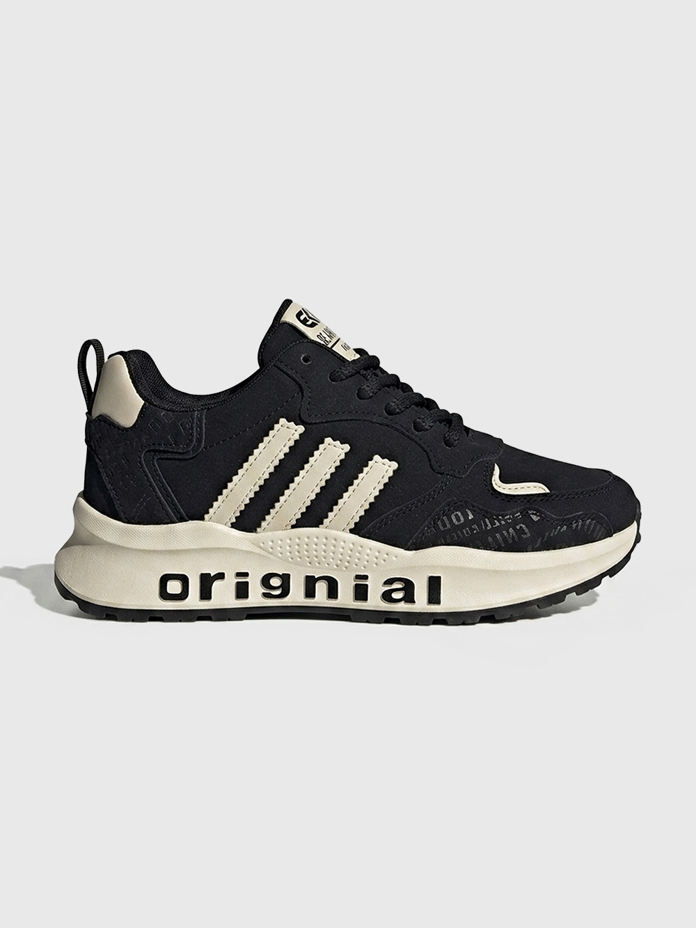 UrbanStride Bold Street Sneakers Black - RR333-image